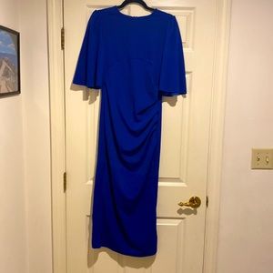 SHEIN dress, polyester material, very stretchy, formal